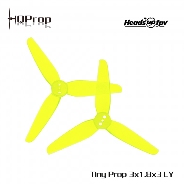 HQProp T3X1.8X3 Propeller gelb