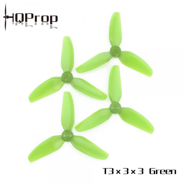 HQProp 3 Zoll Propeller T3x3x3 Gruen