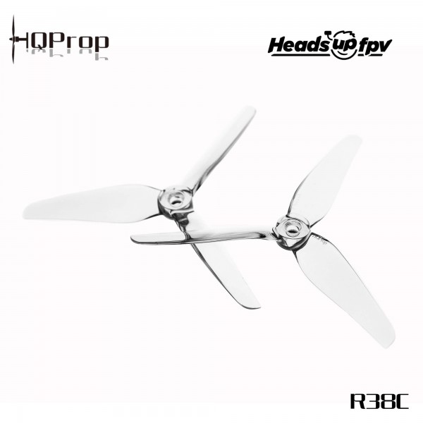 HQProp HeadsUp Racing R38C Propeller